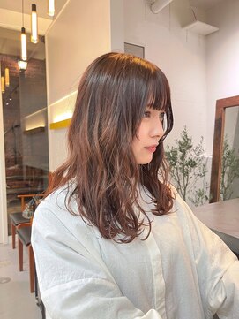 オーイット(ooit) *ピンクブラウン×ナチュラルロングヘア*