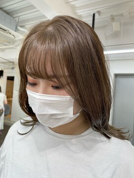 イコ 表参道原宿(ico) ブリーチなし　まろやかベージュ