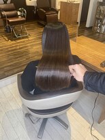 テッグ ヘアデザイン(TEG hair Design) 髪質改善と縮毛矯正の掛け合わせ、美髪矯正「極」