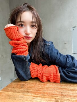 リベルテ(LIBERTE) 20代30代40代シースルーバング×ハンサムストレート