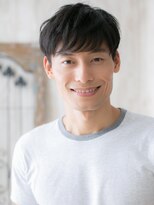 モッズヘア メン 上尾東口店(mod's hair men)&nbsp;好感度◎ツーブロックくせ毛風アッシュブラックマッシュU上尾