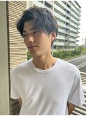 20代30代大人メンズヘア/センターパート/ツーブロック