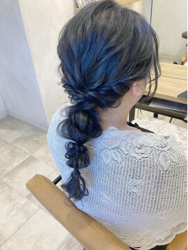 ラボヌールヘアーグレース 門前仲町店(La Bonheur hair grace) ローポニーテール