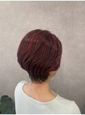 ショート×レッド