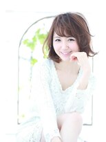 アディクト イースト 東陽町東口(addict EAST)&nbsp;大人可愛いミニウルフ＿ミディアム＿アッシュベージュ［東陽町]