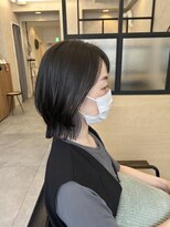 マイルームギンザ 銀座店(my room GINZA)&nbsp;インナーカラー/くびれボブ/銀座/東銀座/新橋/外はねボブ