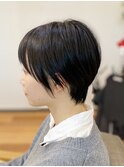 楽ちんショートカット×黒髪×襟足タイト　【Rotohair】