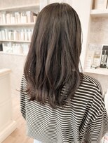 キャアリー(Caary)&nbsp;福山美容院イルミナカラー　アッシュグレージュ人気Caary