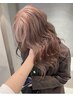 【6月限定】カット+透明感カラー+トリートメント￥8000(梅田/ブリーチなし