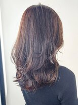 髪質改善*シルクレイヤーカット*レイヤーロング*グレーベージュ
