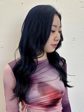 ジルスタジオ(JILL STUDIO) 艶髪/ダークブルー