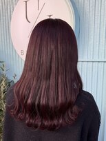 アン ブリーチ(UN BLEACH)&nbsp;ブリーチなし深めレッドカラー♪