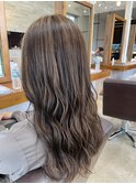  ハイライトカラー/アッシュブラウン