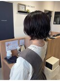 ボブのゆるふわパーマ