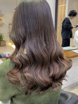 アメリ バイ アピッシュ(Amelie by apish) 韓国風パーマ王道カール 30代 新デジタルパーマ