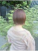 ぱっつんボブ