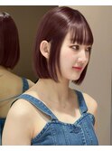 ミニウルフレイヤーカット顔周り前髪韓国ショートボブ/池袋