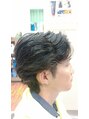 ビューゾーン 石狩店(Beau-Zone) 少し強めのフェザーパーマ風スタイルです!