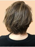 白髪ぼかしハイライト
