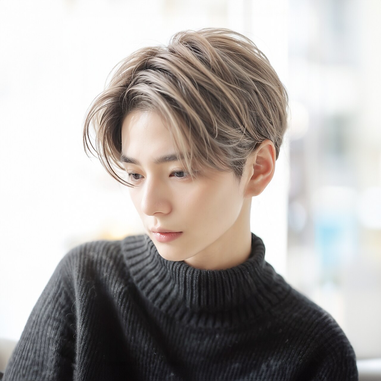 【清潔感UP】カット＋爽快シャンプー＋プロの似合わせ眉カット \4000