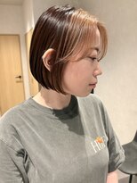 コンフィー(comfy)&nbsp;【mimura】フェイスフレーミング　ダブルカラー　ミニボブ　草加