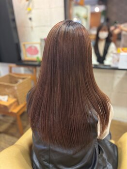 ラフウ(Raffu)の写真/【グレイカラーならお任せ】”白髪を染めるだけ”じゃない!これからは”髪質改善しながら”綺麗に染める*