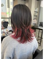 シエンゴールド(CIEN gold)&nbsp;レイヤーカット/ウルフヘア/裾カラー#浜松駅#カラー#ブリーチ