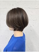 丸みコンパクトショートボブ