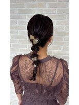 アンティ ブランシェ(an-t BRANCHE)&nbsp;編みおろしヘア