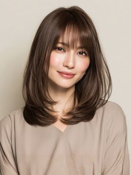 アイコニック 日進梅森台店(ICONIQ) 艶髪/艶感/艶髪/透明感/レイヤーカット/顔まわりカット/5