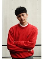 ブークル(boucle) フリンジカット ソフトアフロ ベリーショートパーマ