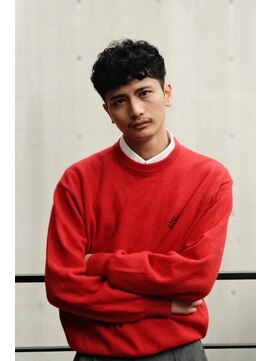 ブークル(boucle) フリンジカット ソフトアフロ ベリーショートパーマ