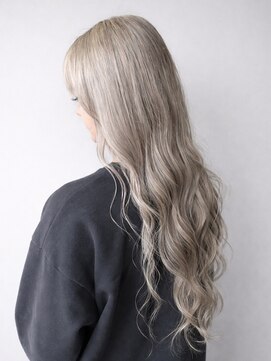 コタ 水戸(COHTA) レイヤーカットミルクティーベージュブリーチなしダブルカラー