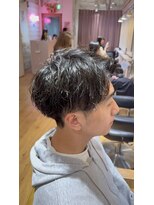 アヴァンス 天王寺店(AVANCE.) かきあげバング×無造作パーマ