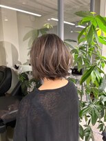 ジービージー(GBG) くびれショートボブ40代50代グレイカラー白髪染め白髪ぼかし