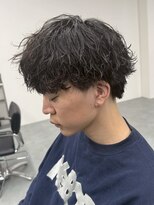 フゥ 宇都宮戸祭(FeU) 宇都宮メンズカットメンズパーマ波巻きスパイラルパーマツイスパ