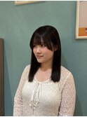 色落ちまで楽しめる暖色カラー