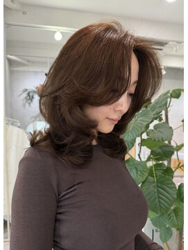 ランプヘアー(LAMP hair) 海外風レイヤー★natural brown