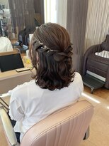 ウェーヴ 浜松小豆餅店(wave)&nbsp;ミディアムハーフアップ