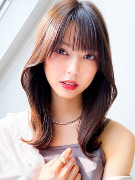 ピールアーク(peal ark) 髪質改善ミディアムレイヤー/顔周りカット/艶髪/韓国風