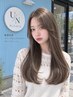 ☆1日で叶う☆ダブルカラー+縮毛矯正＆髪質改善Tr￥22500