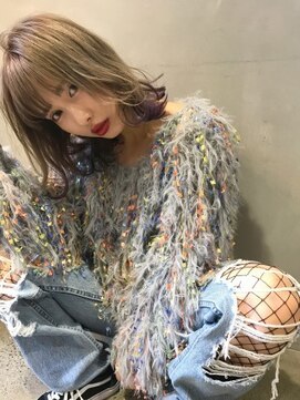 ジーナ(XENA) パープルベージュボブ