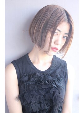 レンク(LENC) Coast.アゴラインショートボブ×タンバルモリ×ノームコア★