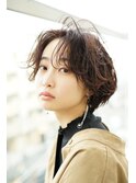 アンニュイウェーブ×ハンサムショート[表参道/青山/表参道駅]
