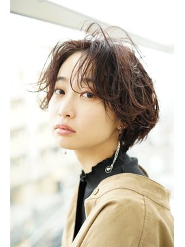 ゼンコー アオヤマ(ZENKO Aoyama) アンニュイウェーブ×ハンサムショート[表参道/青山/表参道駅]