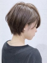 ジェービーヘア 稲毛(jb hair)&nbsp;【毛先パーマ】でふんわり　レディショート　【稲毛】