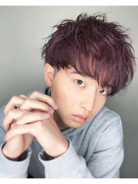 ブローチ(Brooch) ボルドーマッシュ