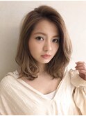 【槌矢圭悟】ブリーチなしの透明感カラーショコラベージュ