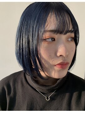 フィル(fil) ダブルカラー/ネイビー