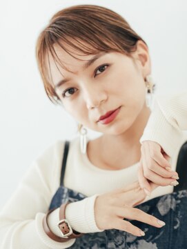 サンクス 品川港南(THK.) 【THK.品川】大人ナチュラルショート　×　柔らかベージュカラー